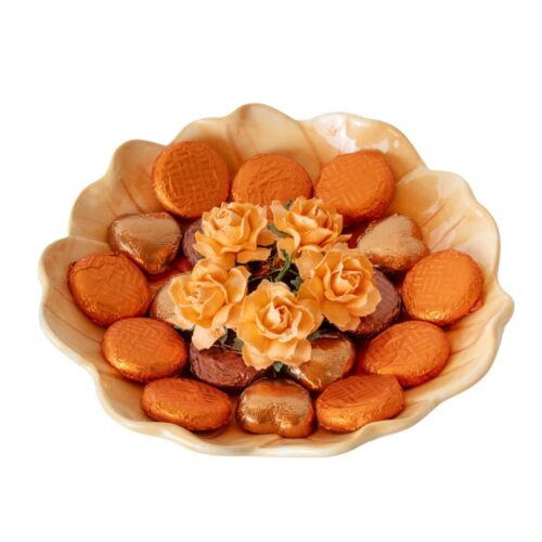 AluvaLondon_OrangeFlower Orange Mocha Fusion