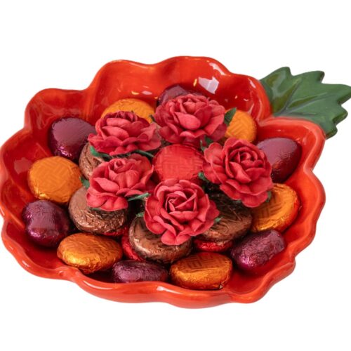 AluvaLondon_RedFlower Crimson Bloom